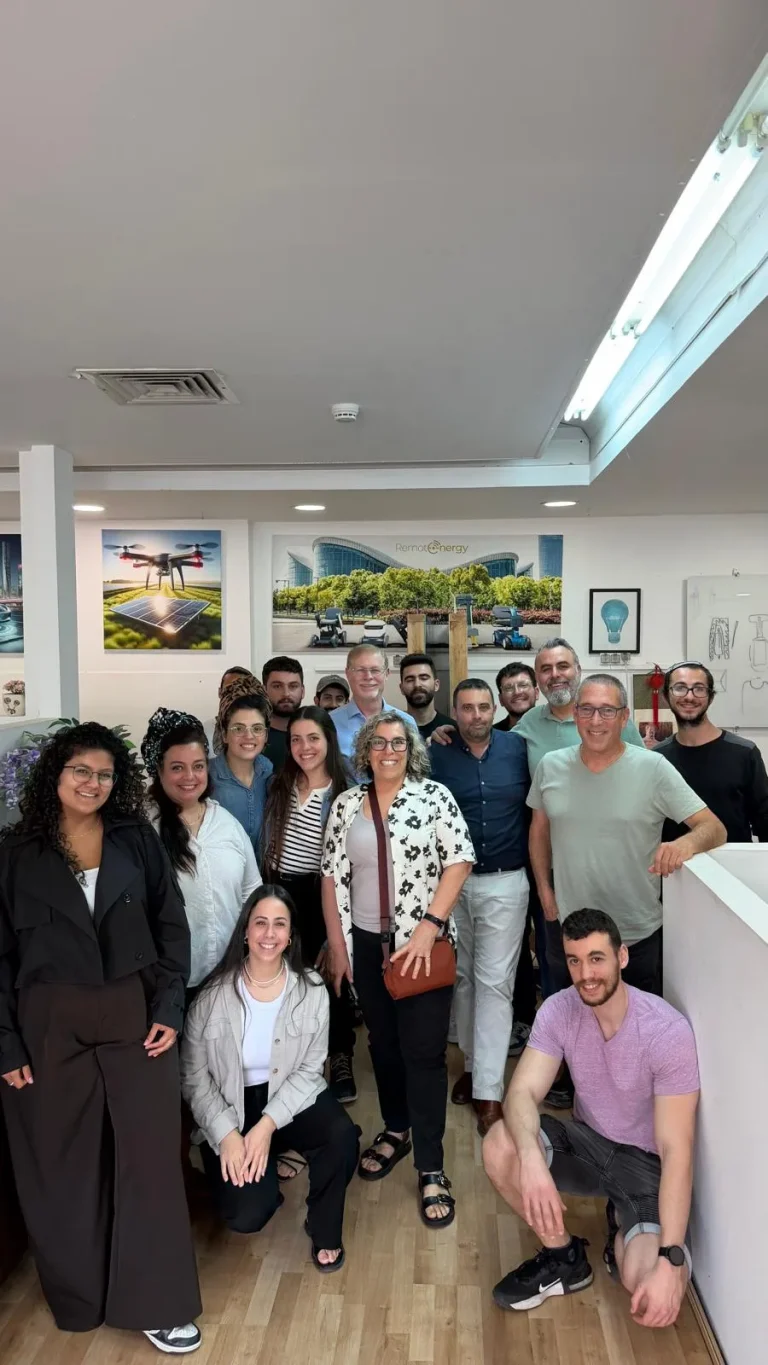 מפגש מאיץ הסטארטאפים של אוניברסיטת אריאל עם צוותי ATI ו-Remote Energy